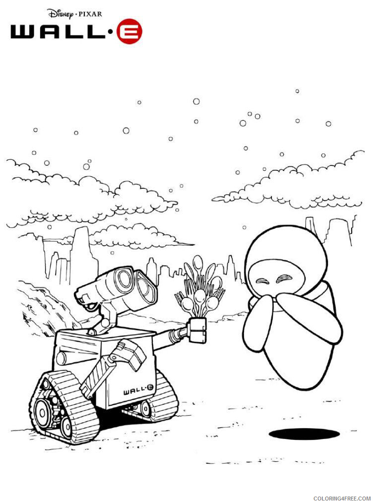 WALL E Coloring Pages TV Film Wall E Movie Printable 2020 11249 Coloring4free