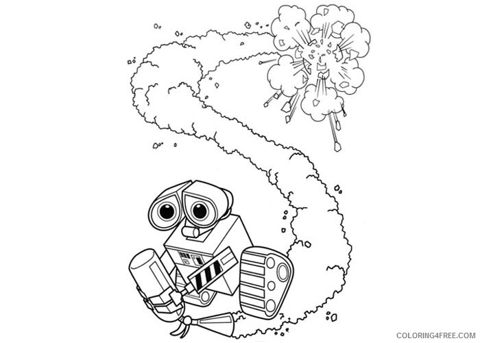WALL E Coloring Pages TV Film Wall E Printable 2020 11237 Coloring4free