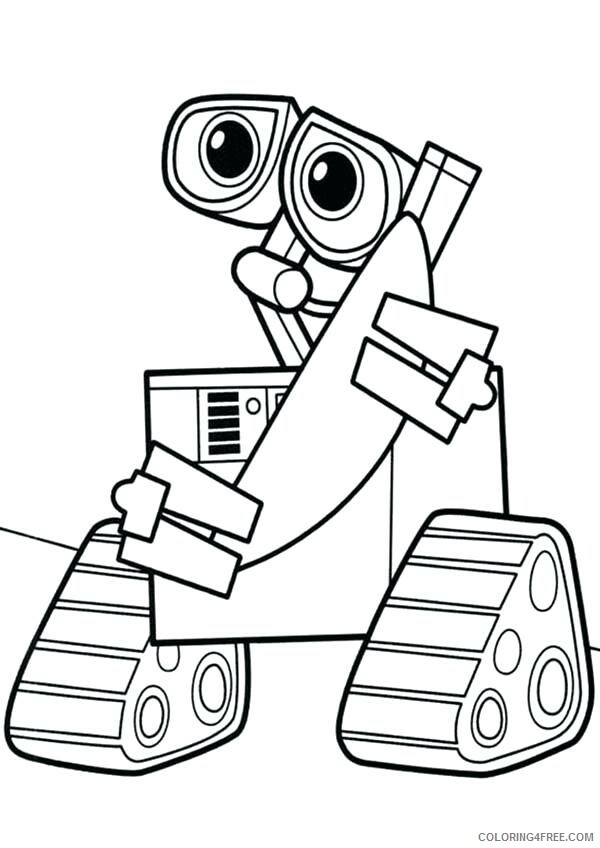 WALL E Coloring Pages TV Film Wall E Printable 2020 11239 Coloring4free