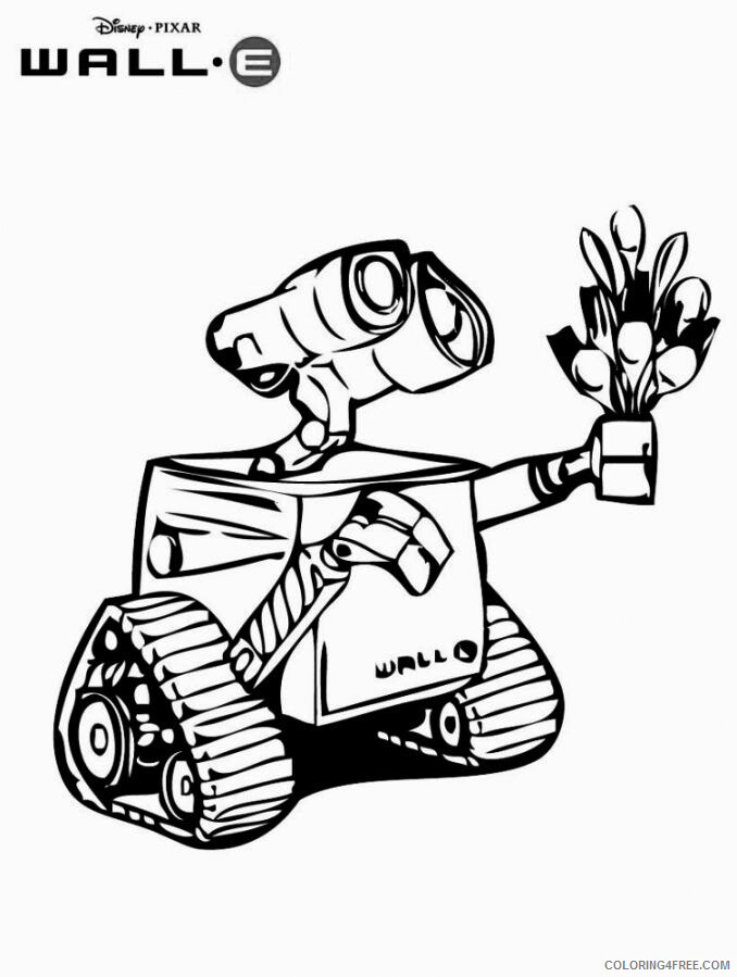 WALL E Coloring Pages TV Film WallE Printable 2020 11238 Coloring4free