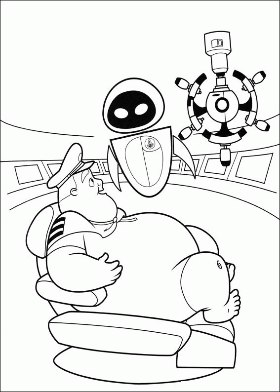 WALL E Coloring Pages TV Film wall e 11 Printable 2020 11181 Coloring4free