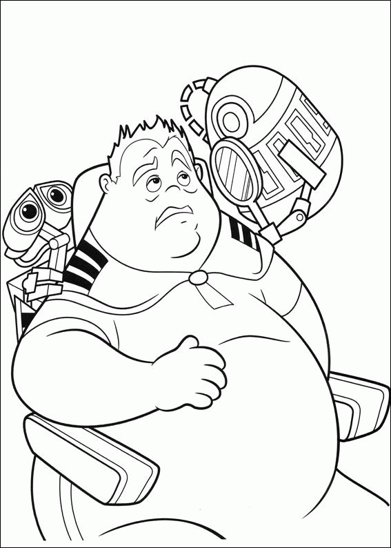 WALL E Coloring Pages TV Film wall e 12 Printable 2020 11183 Coloring4free