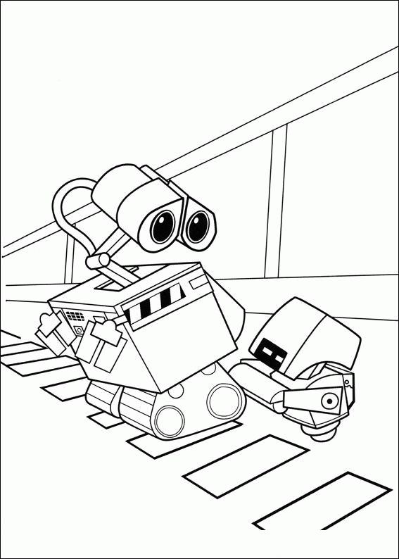 WALL E Coloring Pages TV Film wall e 16 Printable 2020 11187 Coloring4free