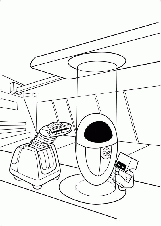 WALL E Coloring Pages TV Film wall e 17 Printable 2020 11188 Coloring4free