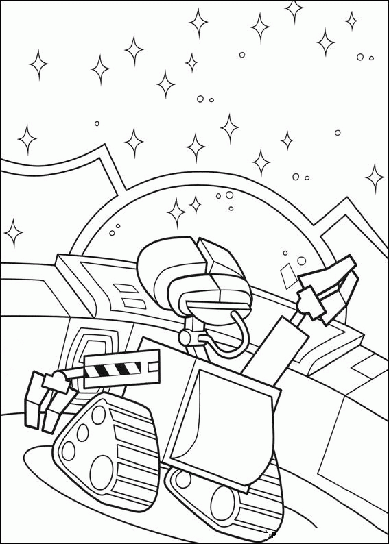 WALL E Coloring Pages TV Film wall e 1zX1A Printable 2020 11155 Coloring4free