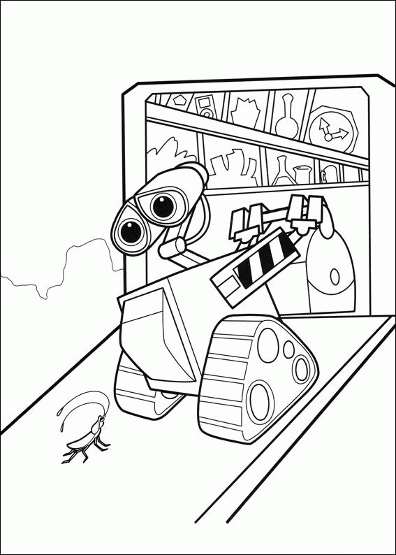 WALL E Coloring Pages TV Film wall e 22 Printable 2020 11194 Coloring4free