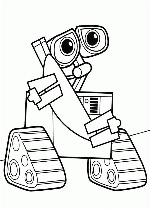 WALL E Coloring Pages TV Film wall e 23 Printable 2020 11195 Coloring4free