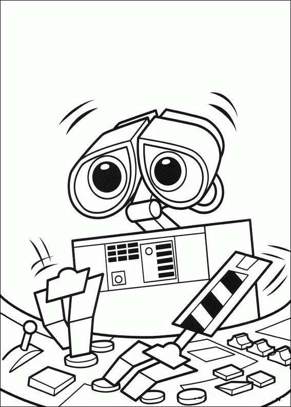 WALL E Coloring Pages TV Film wall e 27 Printable 2020 11198 Coloring4free