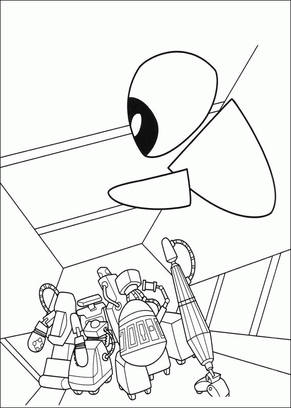 WALL E Coloring Pages TV Film wall e 29 Printable 2020 11200 Coloring4free