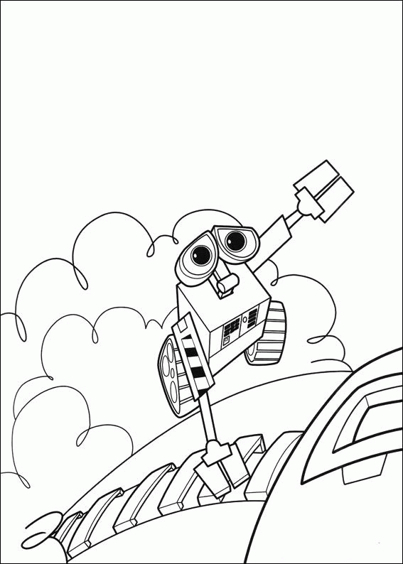 WALL E Coloring Pages TV Film wall e 2XZwq Printable 2020 11156 Coloring4free
