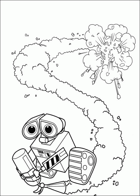 WALL E Coloring Pages TV Film wall e 3 Printable 2020 11201 Coloring4free