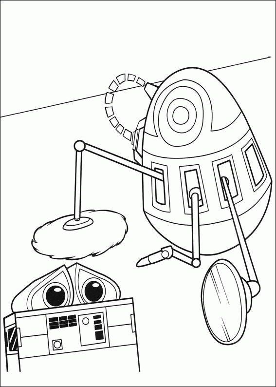 WALL E Coloring Pages TV Film wall e 31 Printable 2020 11204 Coloring4free