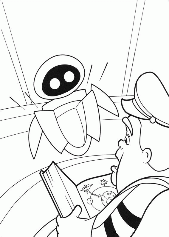 WALL E Coloring Pages TV Film wall e 32 Printable 2020 11205 Coloring4free