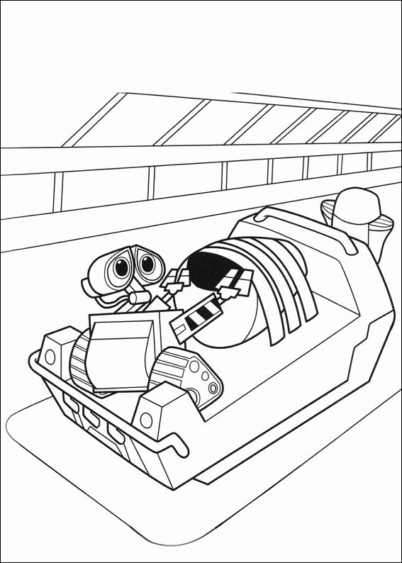 WALL E Coloring Pages TV Film wall e 34 Printable 2020 11207 Coloring4free