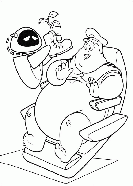 WALL E Coloring Pages TV Film wall e 44 Printable 2020 11215 Coloring4free