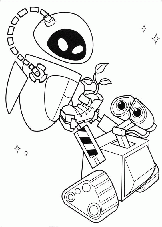 WALL E Coloring Pages TV Film wall e 45 Printable 2020 11216 Coloring4free