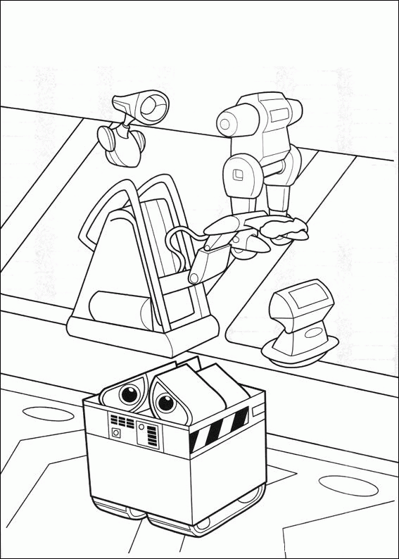WALL E Coloring Pages TV Film wall e 47 Printable 2020 11218 Coloring4free
