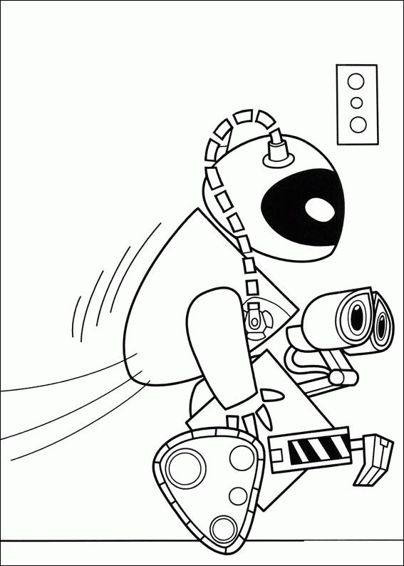 WALL E Coloring Pages TV Film wall e 5 Printable 2020 11221 Coloring4free