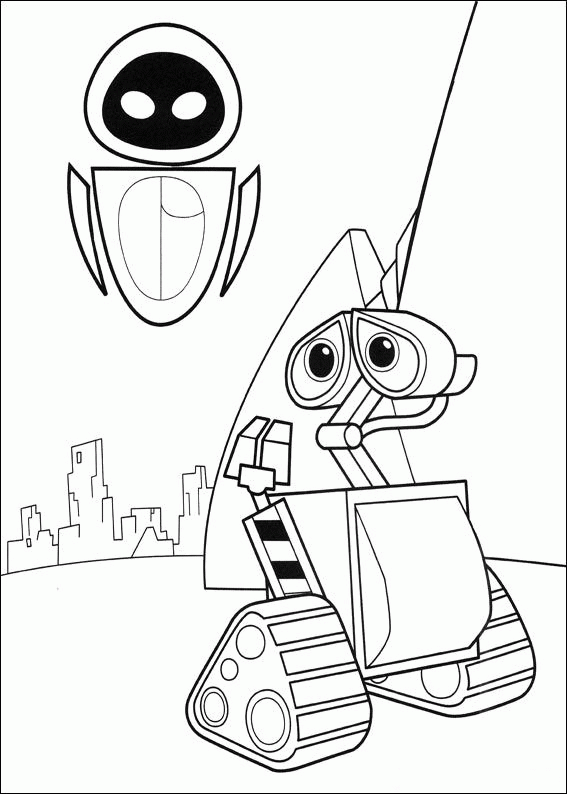 WALL E Coloring Pages TV Film wall e 53 Printable 2020 11226 Coloring4free