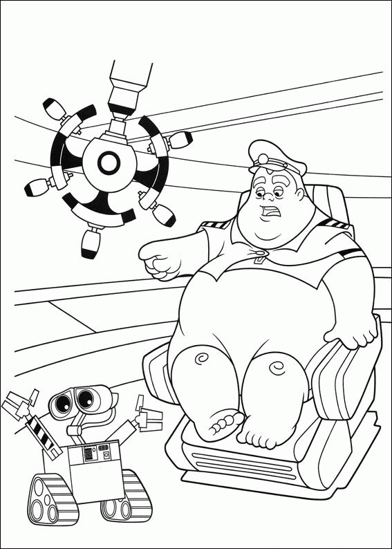 WALL E Coloring Pages TV Film wall e 9 Printable 2020 11234 Coloring4free