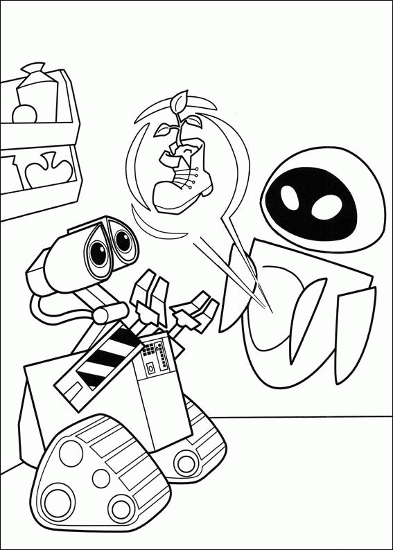 WALL E Coloring Pages TV Film wall e 9b2Rk Printable 2020 11158 Coloring4free