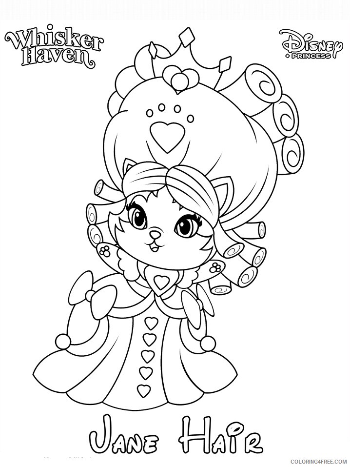 Whisker Haven Tales with the Palace Pets Coloring Pages TV Film jane 2020 01 Coloring4free