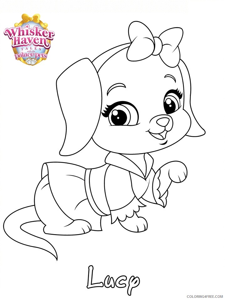 Whisker Haven Tales with the Palace Pets Coloring Pages TV Film lucy 2020 11290 Coloring4free