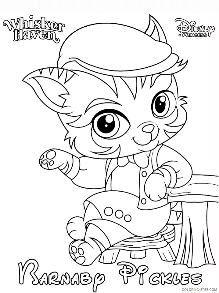 Whisker Haven Tales with the Palace Pets Coloring Pages TV Film pickle 2020 11288 Coloring4free