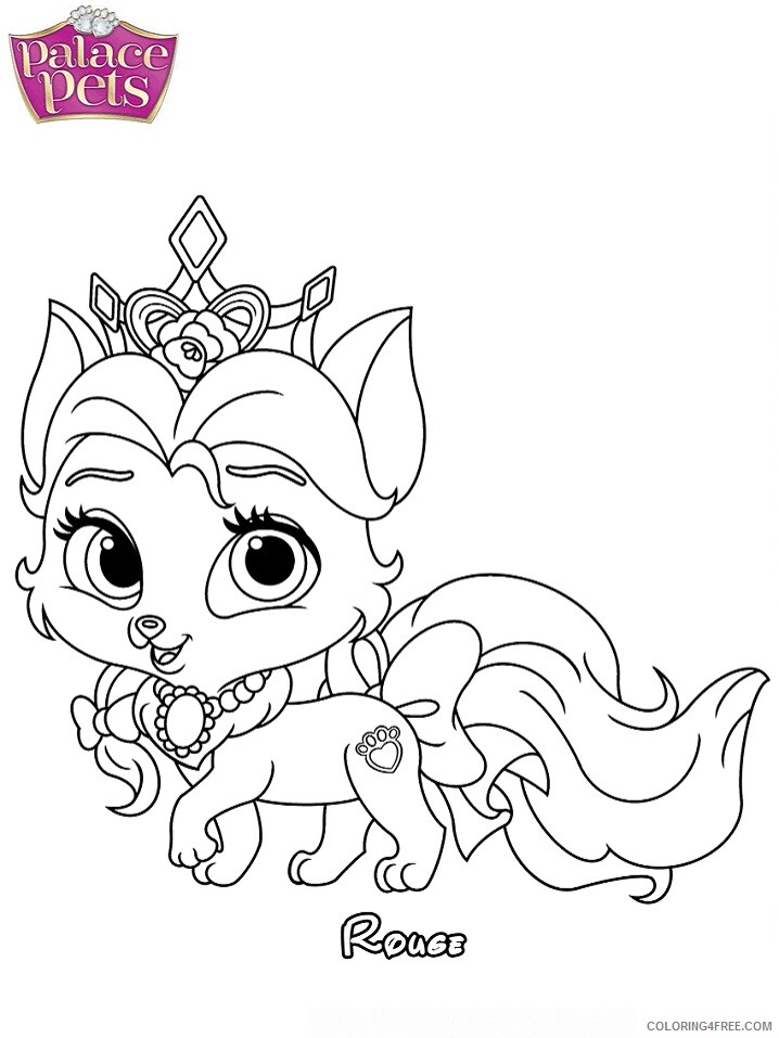 Whisker Haven Tales with the Palace Pets Coloring Pages TV Film rouge 2020 11309 Coloring4free