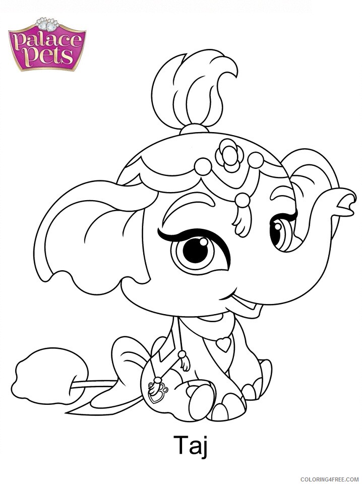 Whisker Haven Tales with the Palace Pets Coloring Pages TV Film taj 2020 11285 Coloring4free