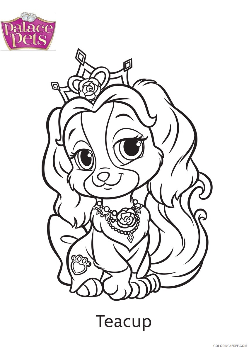 Whisker Haven Tales with the Palace Pets Coloring Pages TV Film teacup 2020 11286 Coloring4free