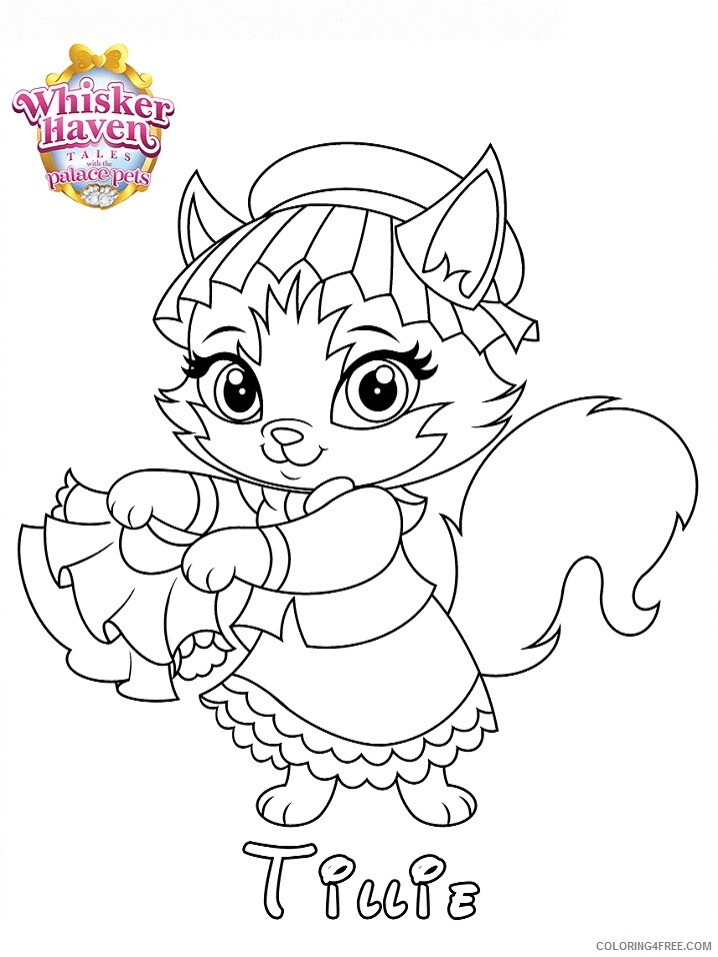 Whisker Haven Tales with the Palace Pets Coloring Pages TV Film tillie 2020 04 Coloring4free