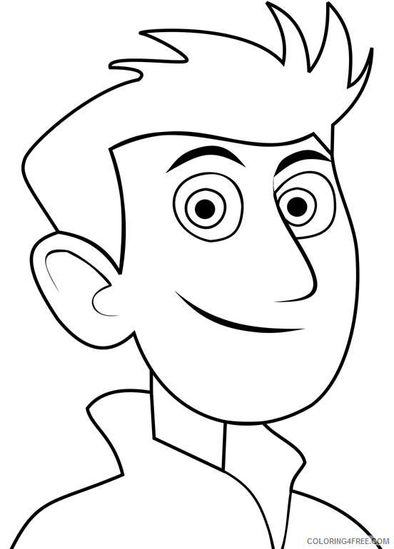 Wild Kratts Coloring Pages TV Film Printable Wild Kratts Printable 2020 11347 Coloring4free