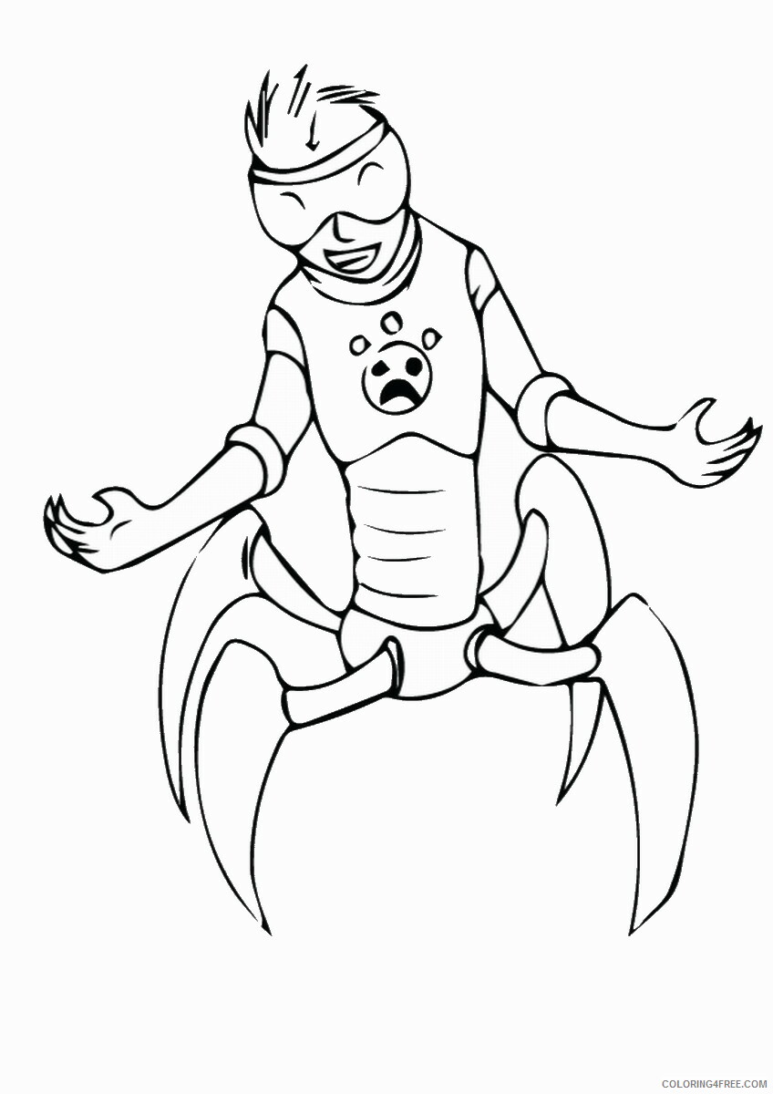 Wild Kratts Coloring Pages TV Film wild kratts 4 Printable 2020 11351 Coloring4free