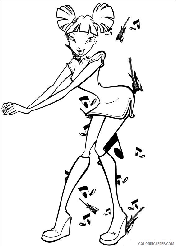 Winx Club Coloring Pages TV Film Winx Club 2 Printable 2020 11492 Coloring4free