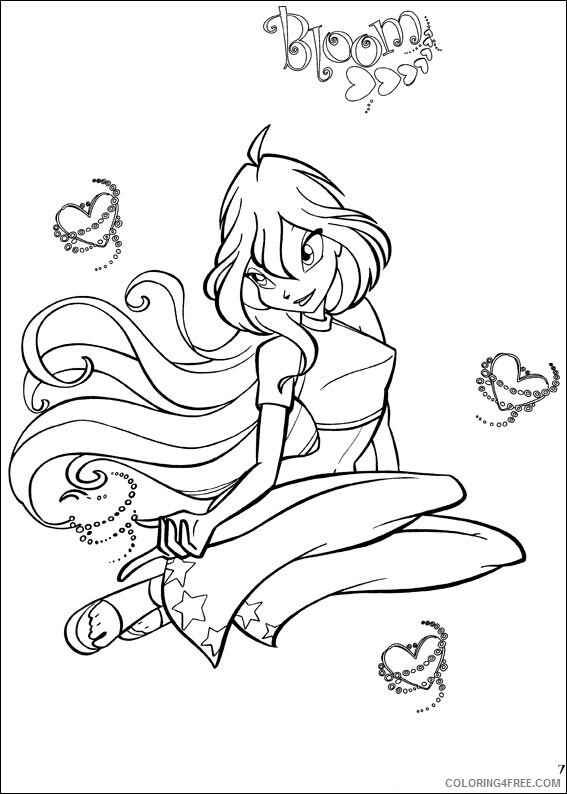 Winx Club Coloring Pages TV Film Winx Club Believix Printable 2020 11466 Coloring4free