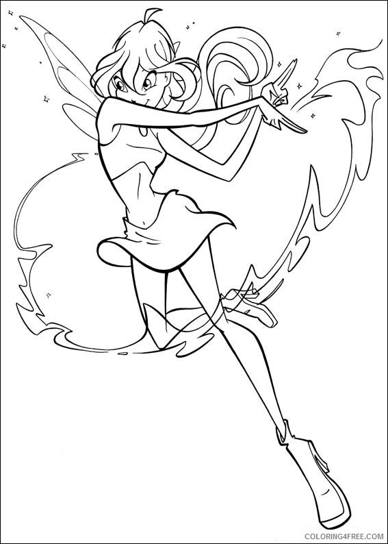 Winx Club Coloring Pages TV Film Winx Club Believix Printable 2020 11513 Coloring4free