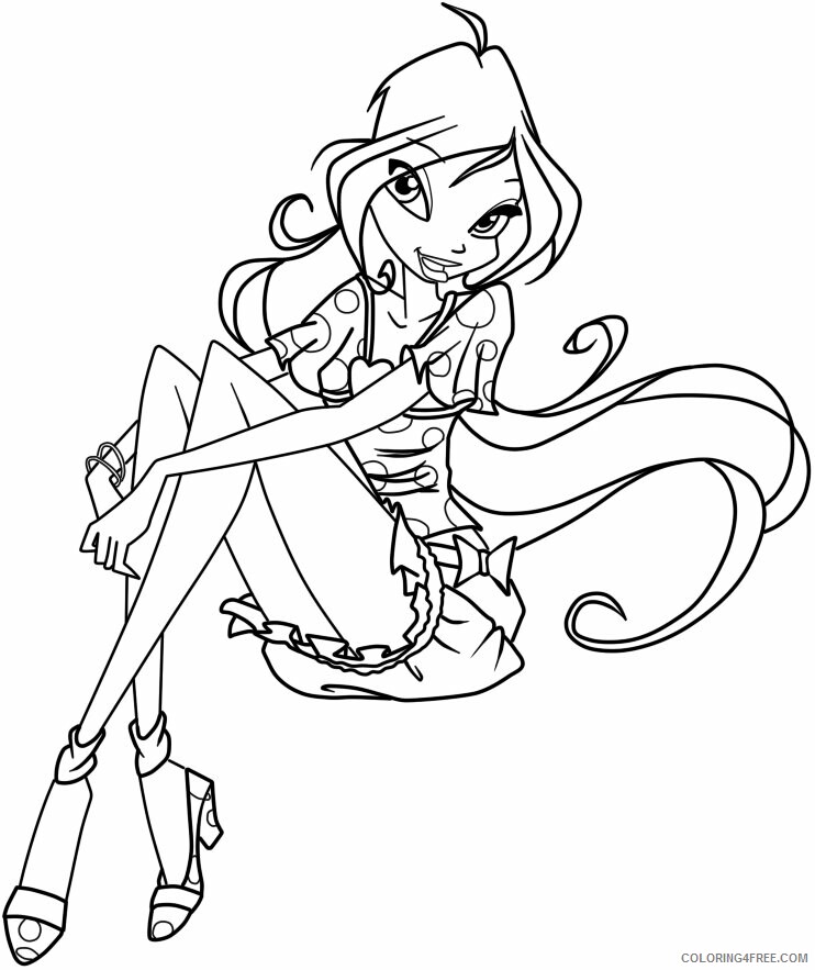 Winx Club Coloring Pages TV Film Winx Club Bloomix Printable 2020 11515 Coloring4free