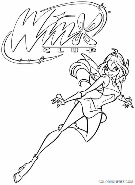 Winx Club Coloring Pages TV Film Winx Club Online Printable 2020 11602 Coloring4free