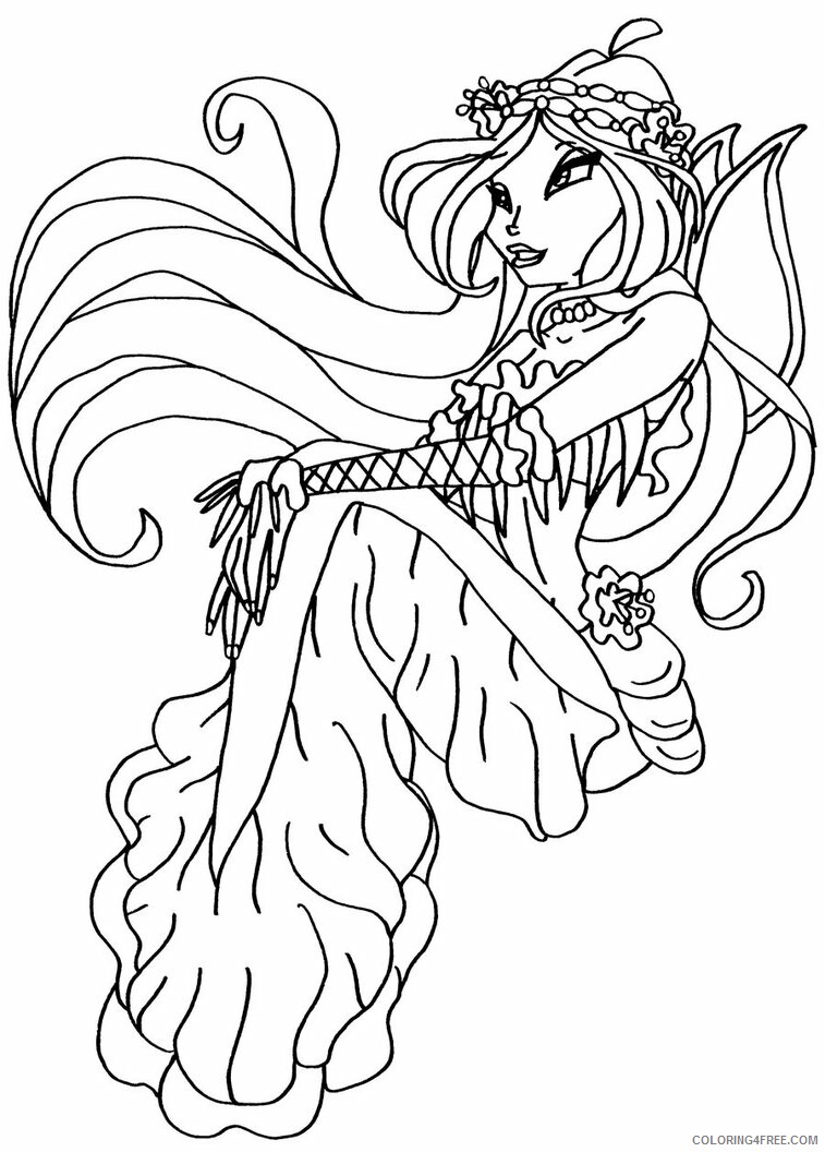 Winx Club Coloring Pages TV Film Winx Club Pixies Printable 2020 11603 Coloring4free