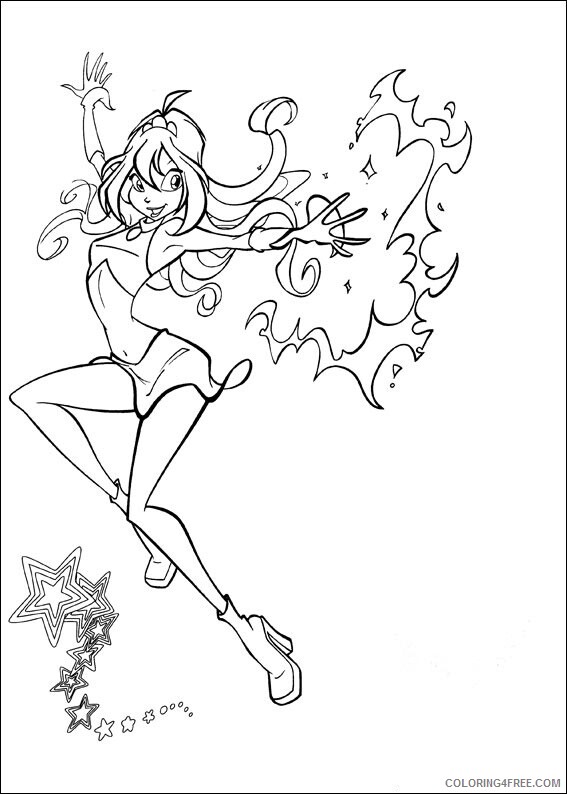 Winx Club Coloring Pages TV Film Winx Club Printable 2020 11461 Coloring4free