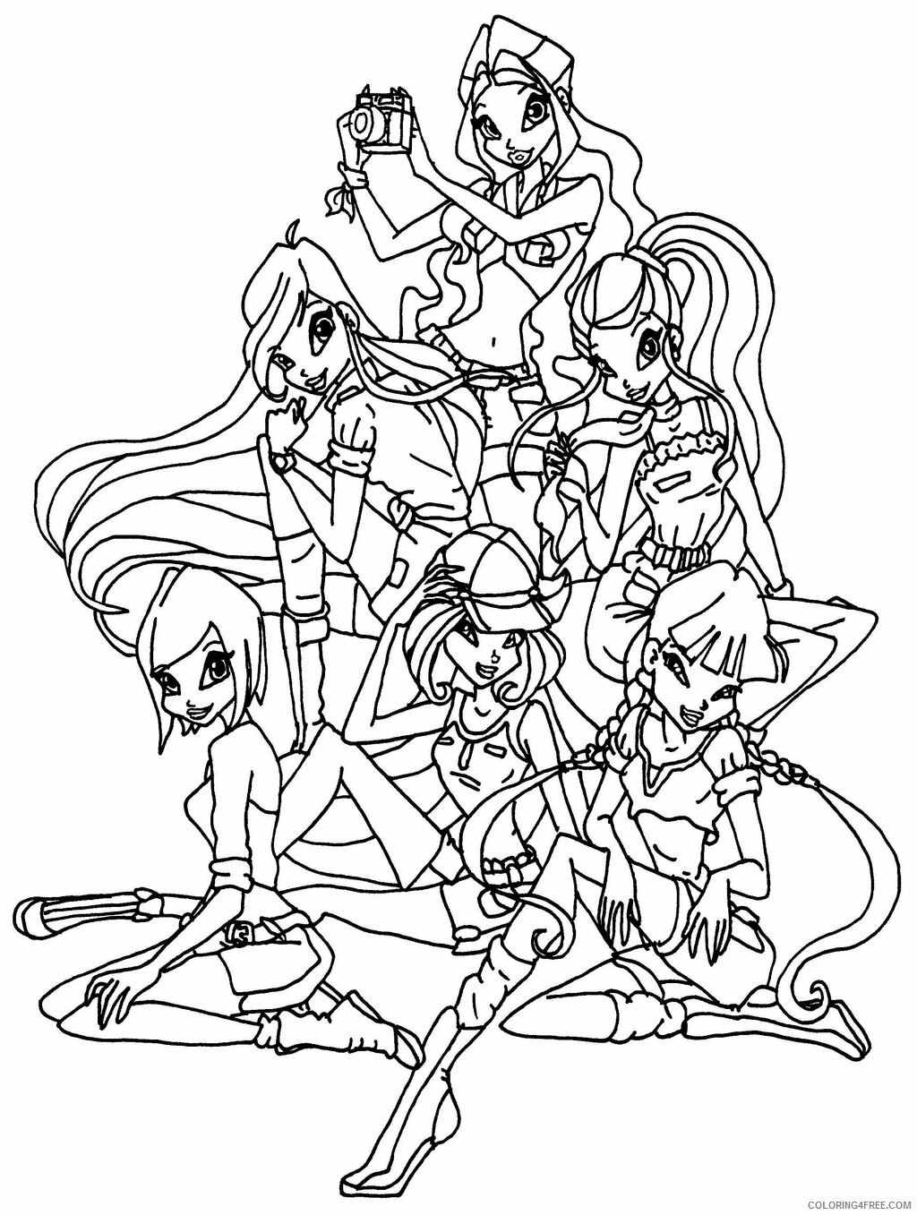 Winx Club Coloring Pages TV Film Winx Club Printable 2020 11523 Coloring4free