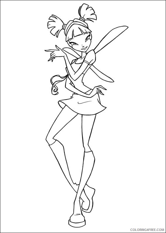 Winx Club Coloring Pages TV Film Winx Club To Print Printable 2020 11532 Coloring4free