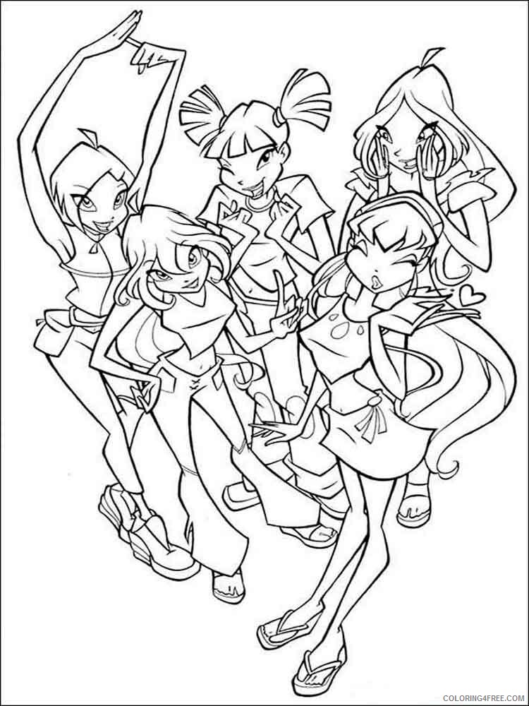 Winx Club Coloring Pages TV Film winx club 28 Printable 2020 11506 Coloring4free