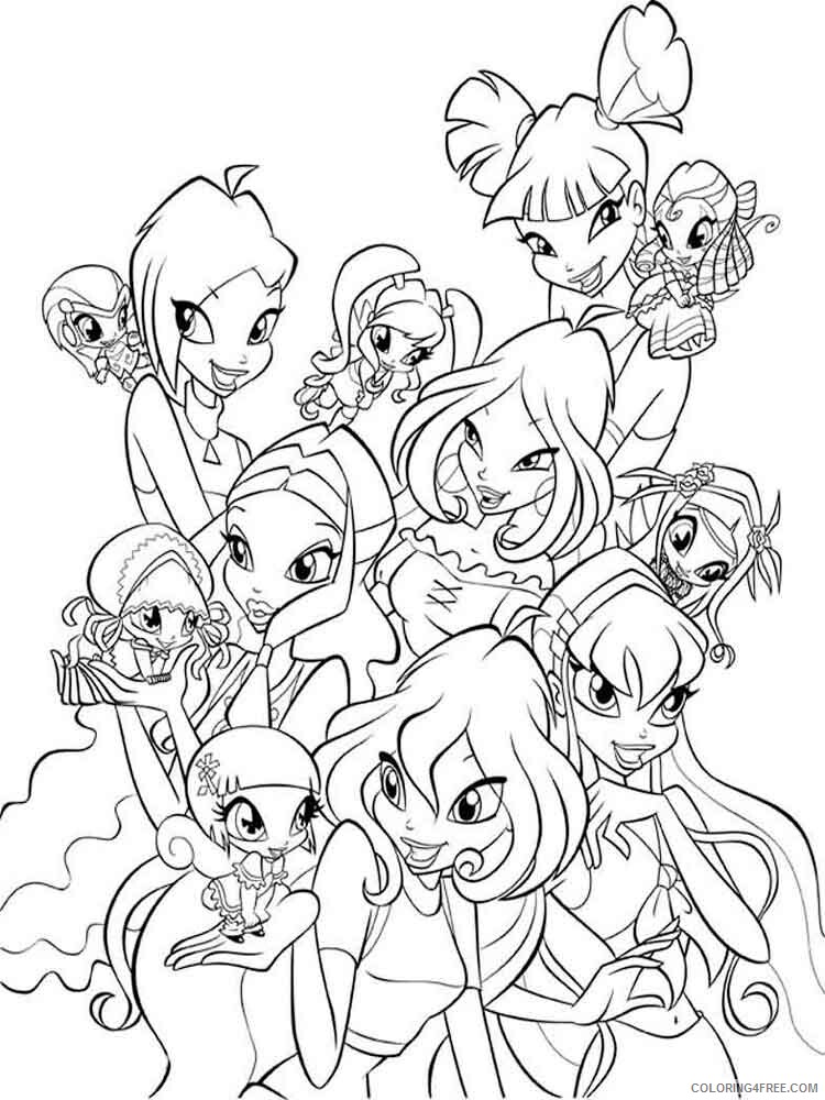 Winx Club Coloring Pages TV Film winx club 31 Printable 2020 11509 Coloring4free