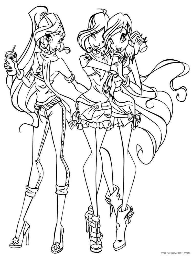 Winx Club Coloring Pages TV Film winx club 32 Printable 2020 11510 Coloring4free