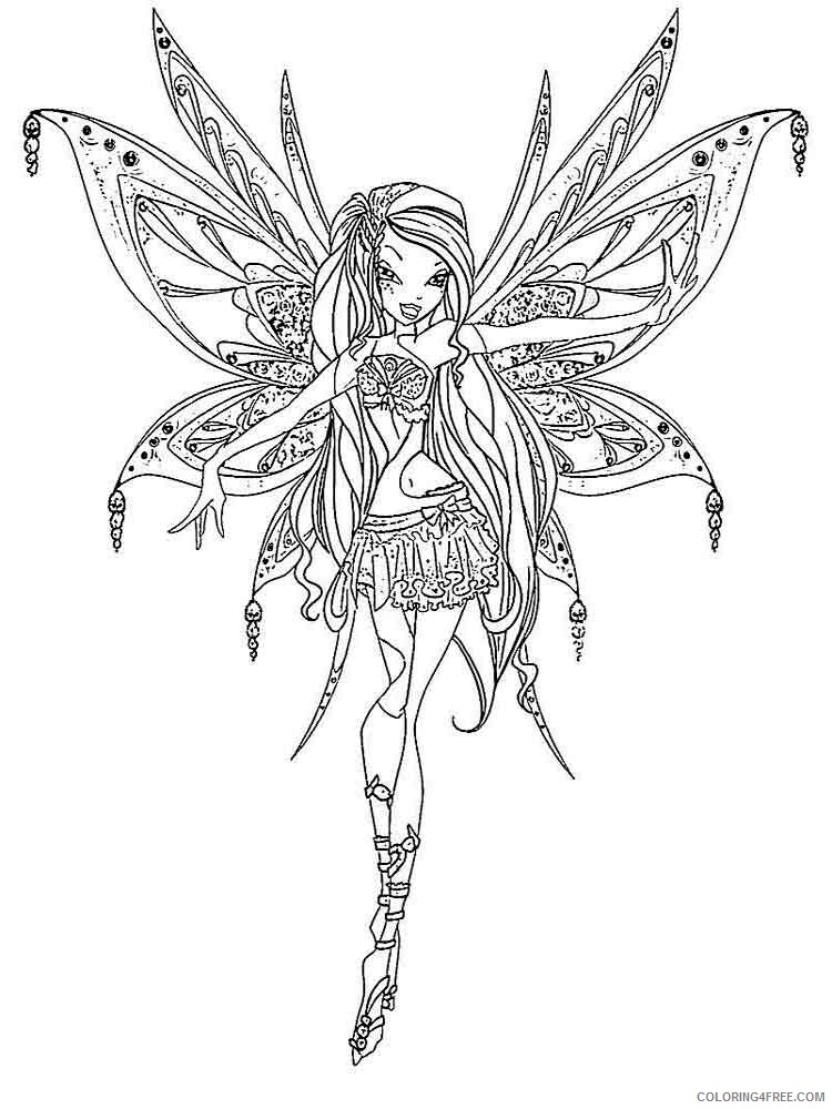 Winx Club Coloring Pages TV Film winx club 6 Printable 2020 11511 Coloring4free
