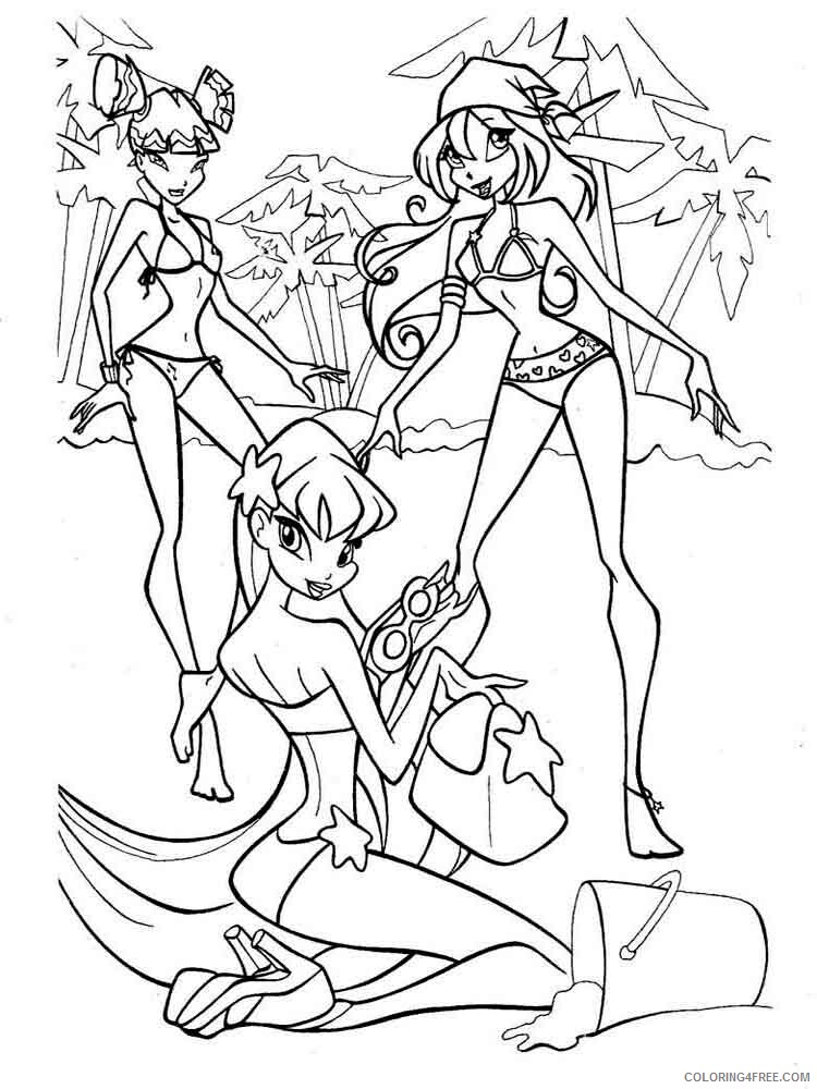Winx Club Coloring Pages TV Film winx club 7 Printable 2020 11512 Coloring4free