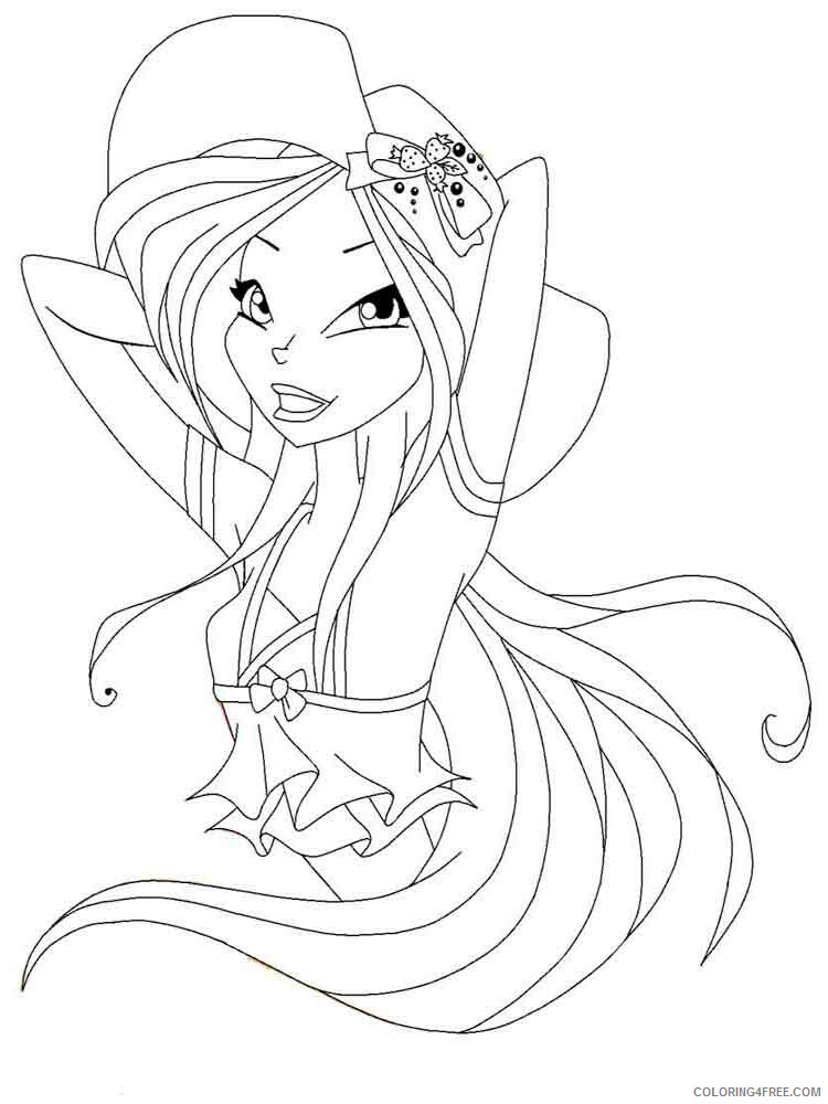 Winx Club Coloring Pages TV Film winx club bloom 2 Printable 2020 11472 Coloring4free