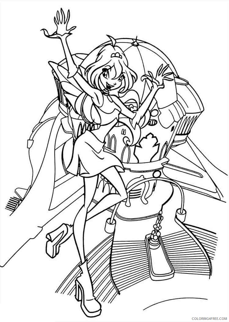Winx Club Coloring Pages TV Film winx club bloom 36 Printable 2020 11481 Coloring4free